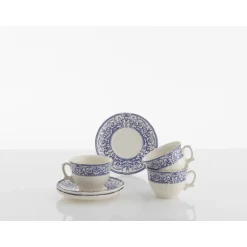 Set de 6 tazas de desayuno con platillos colección 150 Aniversario