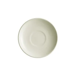 Set de 4 tazas de desayuno con platillos colección Ochavada Blanca