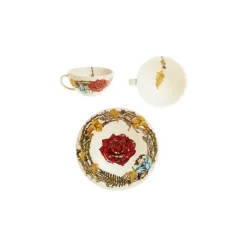 Set de taza de desayuno con platillo colección Geórgica