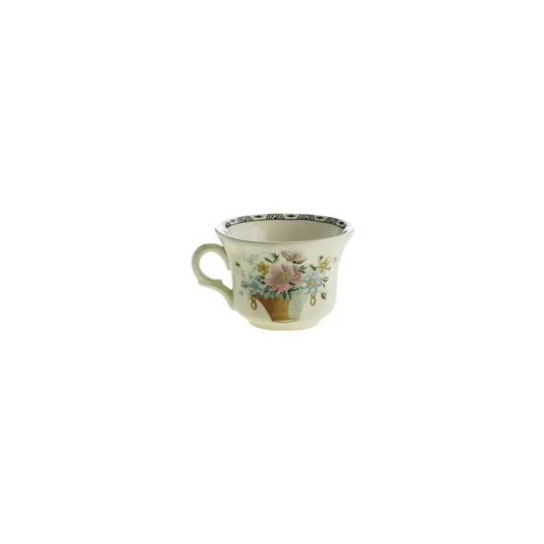 Taza de café colección Canasto Floral