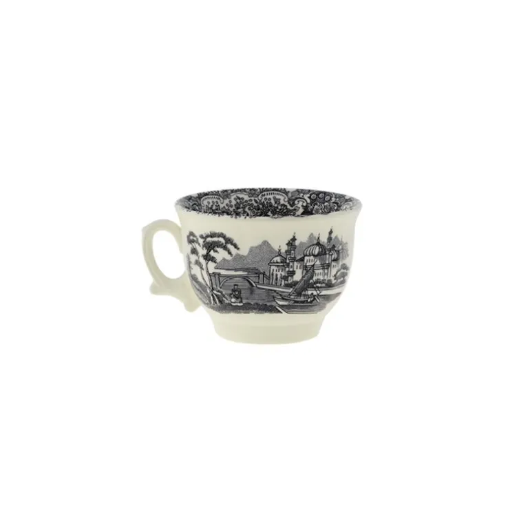 Taza de desayuno colección Negro Vistas