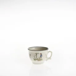 Taza de desayuno infantil niño color azul