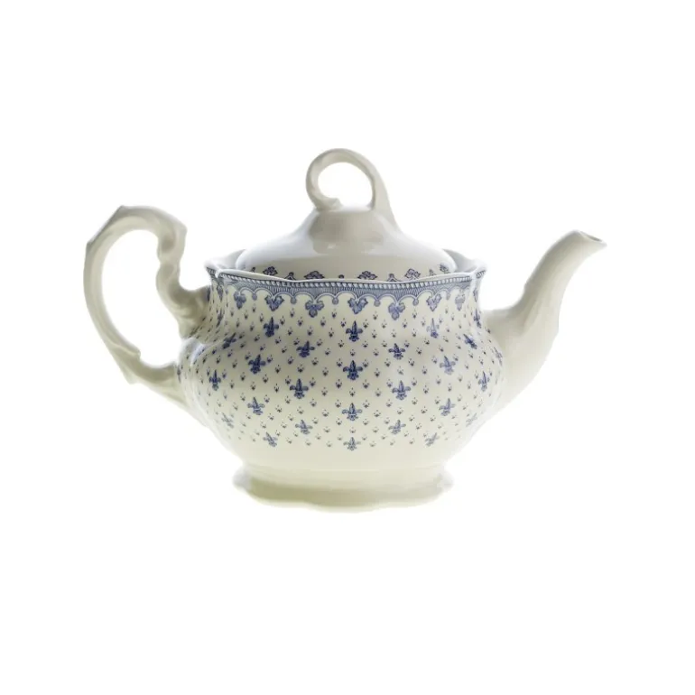 Tetera colección Flor de Lis Azul