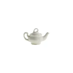 Tetera individual colección Aurora Blanca