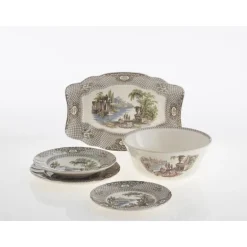 Vajilla completa de 20 piezas colección Atenea