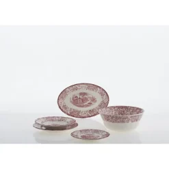 Vajilla completa de 20 piezas colección 202 Rosa