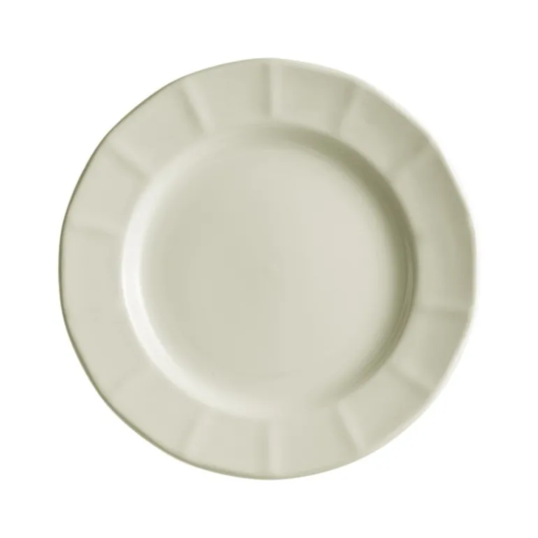 Vajilla completa de 56 piezas colección Ochavada Blanca