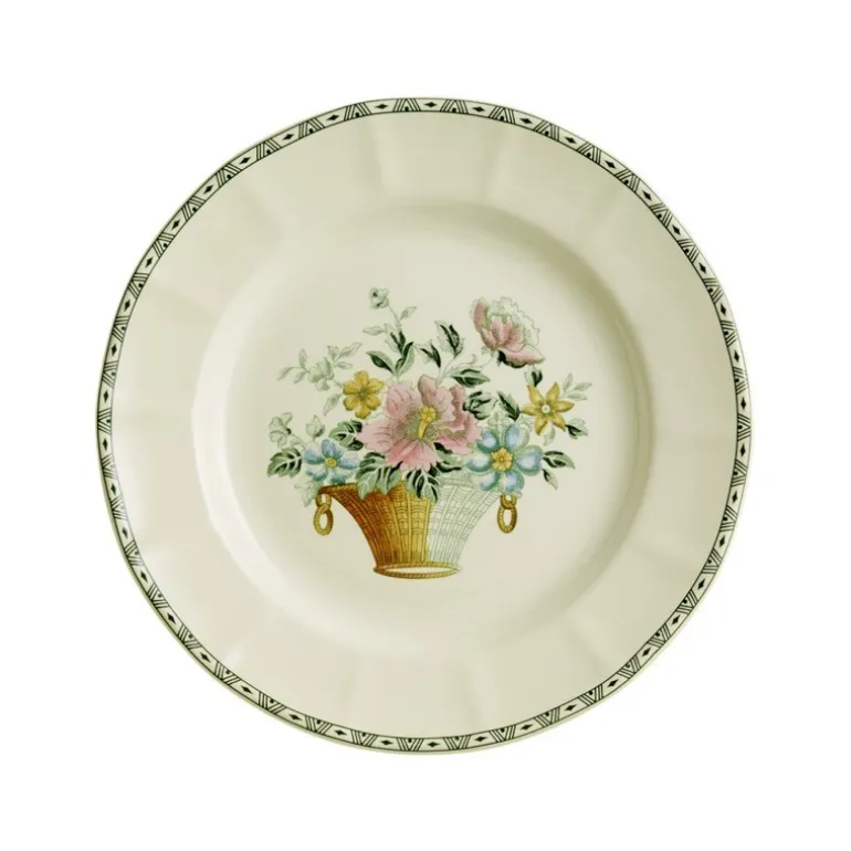 Vajilla completa de 20 piezas colección Canasto Floral
