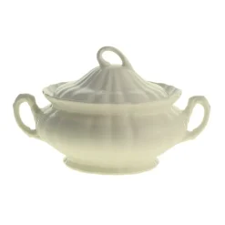 Vajilla completa de 56 piezas colección Aurora Blanca