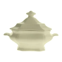 Vajilla completa de 42 piezas colección Ochavada Blanca