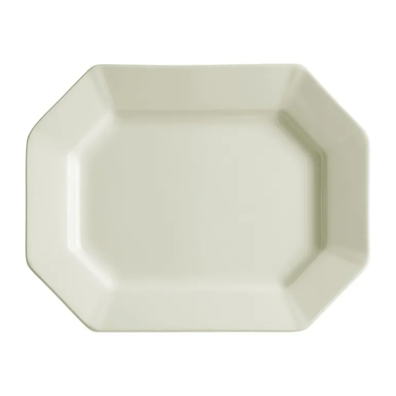 Vajilla completa de 42 piezas colección Ochavada Blanca
